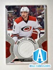 2017-18 17-18 Upper Deck UD Series 1 Game Jersey #GJ-EL Elias Lindholm